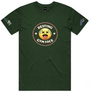 Punny Tees Resting Gym Face