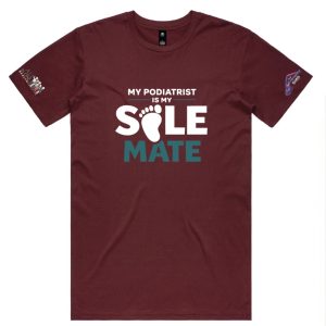 Punny Tees My Podiatrist is my Sole Mate